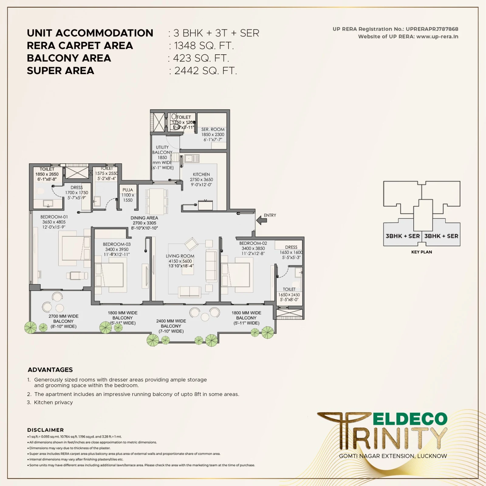 eldeco trinity
